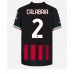 Billige AC Milan Davide Calabria #2 Hjemmetrøye 2022-23 Kortermet